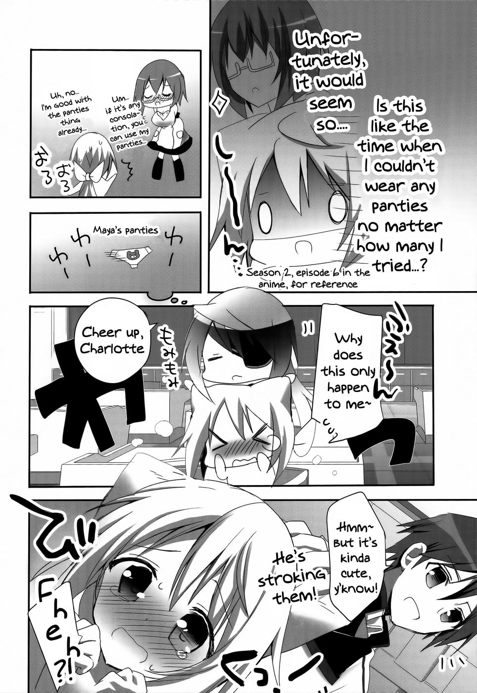 Hentai Manga Comic-Fluffy Stratos-Read-19